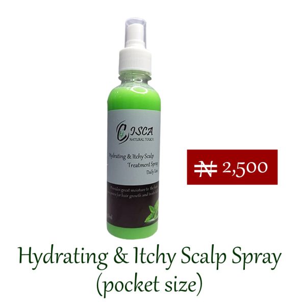 Hydrating & Itchy Scalp Spray (pocket size)